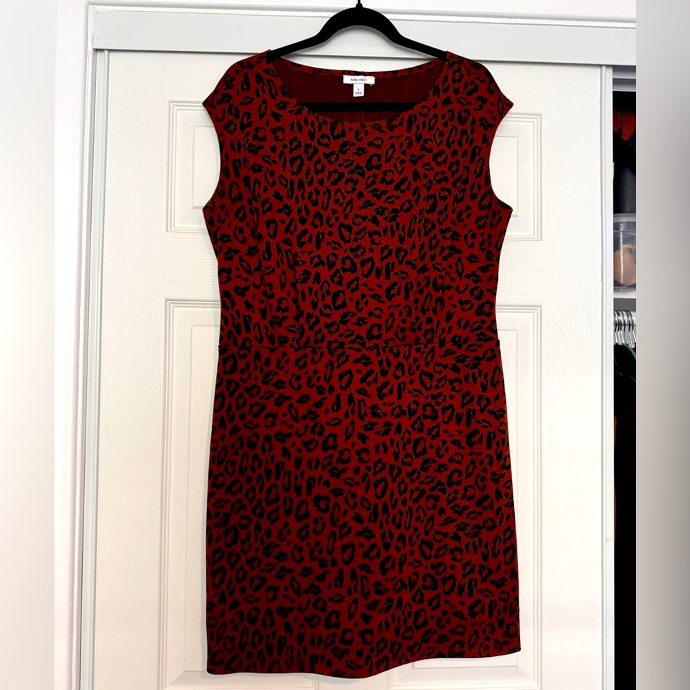 Leopard print dress